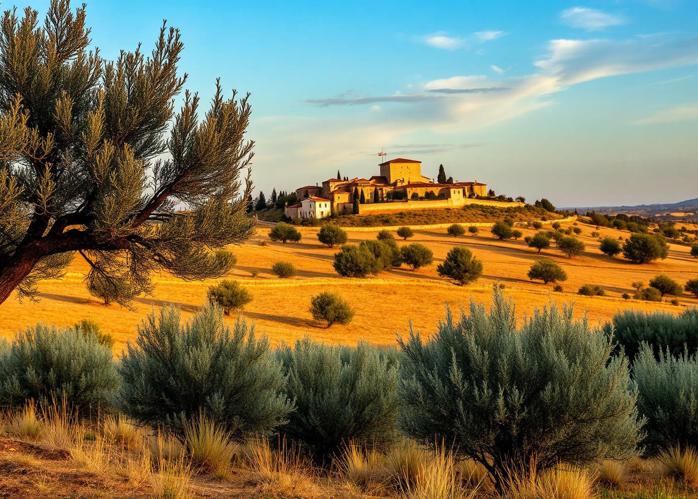 Il paesaggio pugliese circostante
